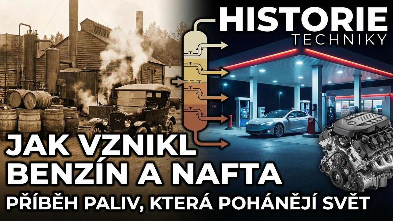 🎧Benzín a nafta – Příběh ropy, rafinerií a motorů