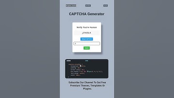 I Made a CAPTCHA With JavaScript
