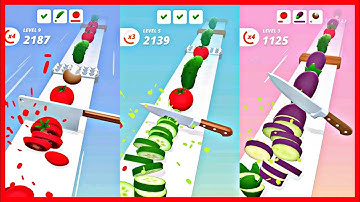 Perfect Slices - Level (1~12) Android & iOS Gameplay