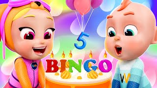 Bingo Song + Wheels On the Bus Go Round and Round More Nursery Rhymes & Kids Songs by Rosoo Story 7,393 views 3 weeks ago 31 minutes