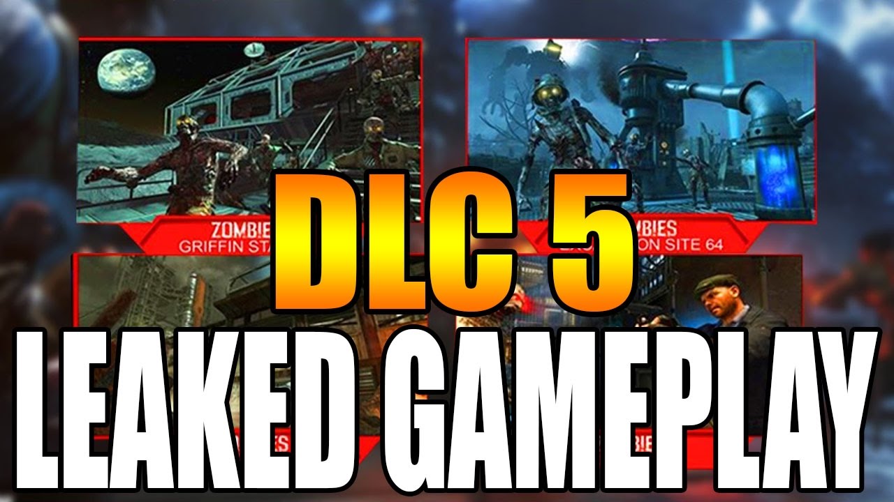 DLC 5 LEAKED GAMEPLAY! - Call of Duty: Black Ops 3 Zombies! MOON, ASCENSION, MOTD, and ORIGINS!