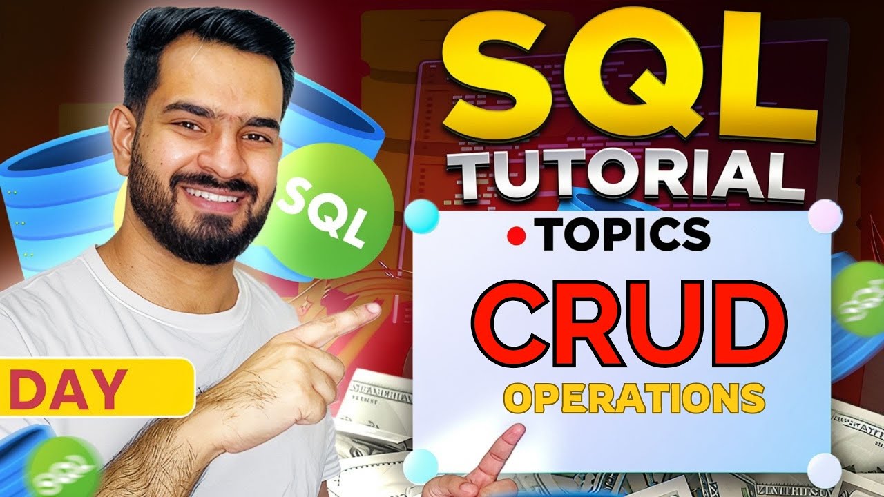 CRUD Operations | SQL Tutorials | Raghav Decodes - YouTube