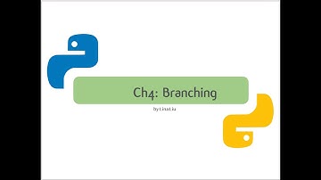 ch4: branches in python