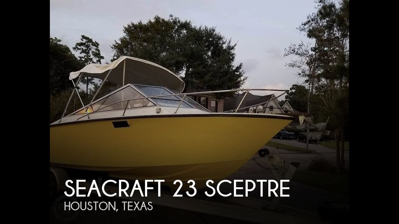 [SOLD] Used 1977 SeaCraft 23 SCEPTRE in Houston, Texas YouTube