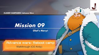 Advance wars Reboot camp Mission 9 Olaf's navy Walkthrough