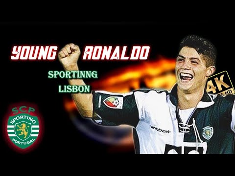 aleksis toto x abaditoto - Young Ronaldo sporting Lisbon Upscaled clips | 4k quality | dribbling & skills