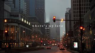 where's my love - syml (slowed) (rain) Resimi