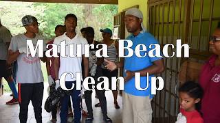 Matura Beach Clean up