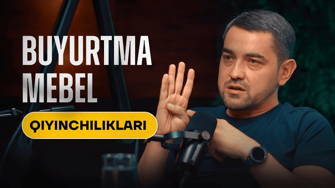 Buyurtma mebel haqida gaplashamiz | Podcast