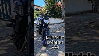 Mt07 Modelo Racing Blue