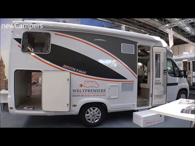 The IRIDIUM E MOBIL 2020 camper 