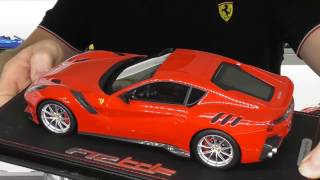 Today we take a look at the stunning ferrari f12 tdf finished in rosso
corsa red. model is made by bbr and 1/18 scale. recorded hd 1080p.
please sub...