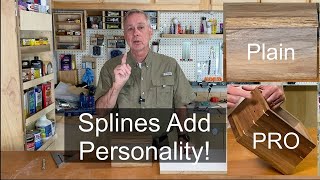 How To Add Personality To Your Woodworking With Splines by Rmarvids 246 views 11 months ago 14 minutes, 36 seconds