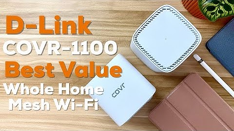 D-Link COVR-1100 Whole Home Mesh Wi-Fi System Review + Unboxing