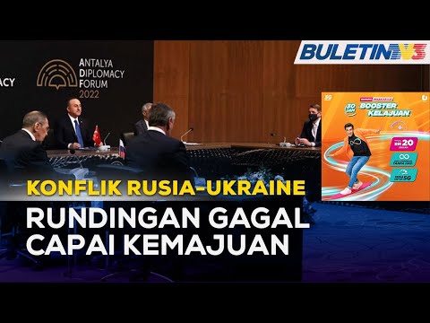 KONFLIK RUSIA-UKRAINE | Rundingan Peringkat Tinggi Kali Pertama Gagal