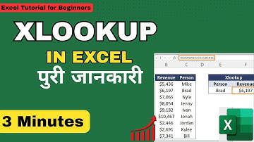 XLOOKUP in Excel Explained | Beginner Friendly Hindi + English | Excel Lookup Formula