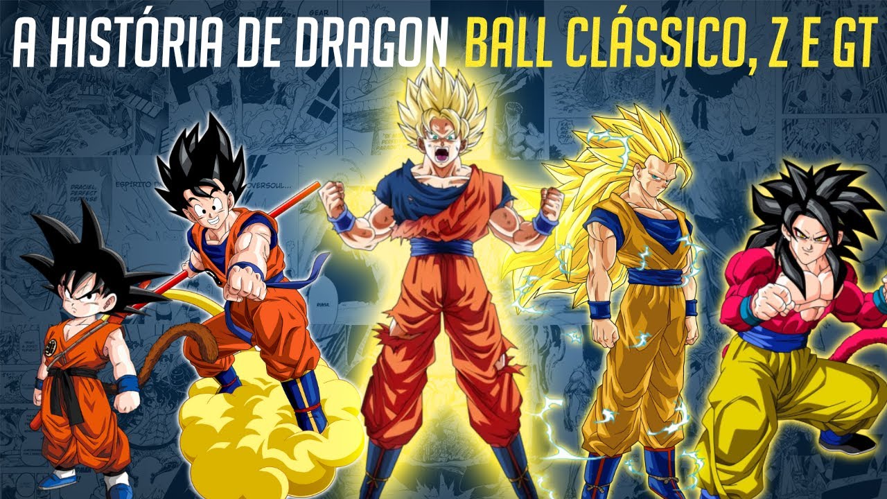 História Completa: Dragon Ball // Clássico ao Z 
