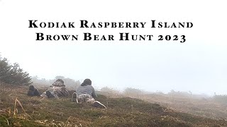 Kodiak Raspberry Island Brown Bear Hunt 2023  Remote Alaska