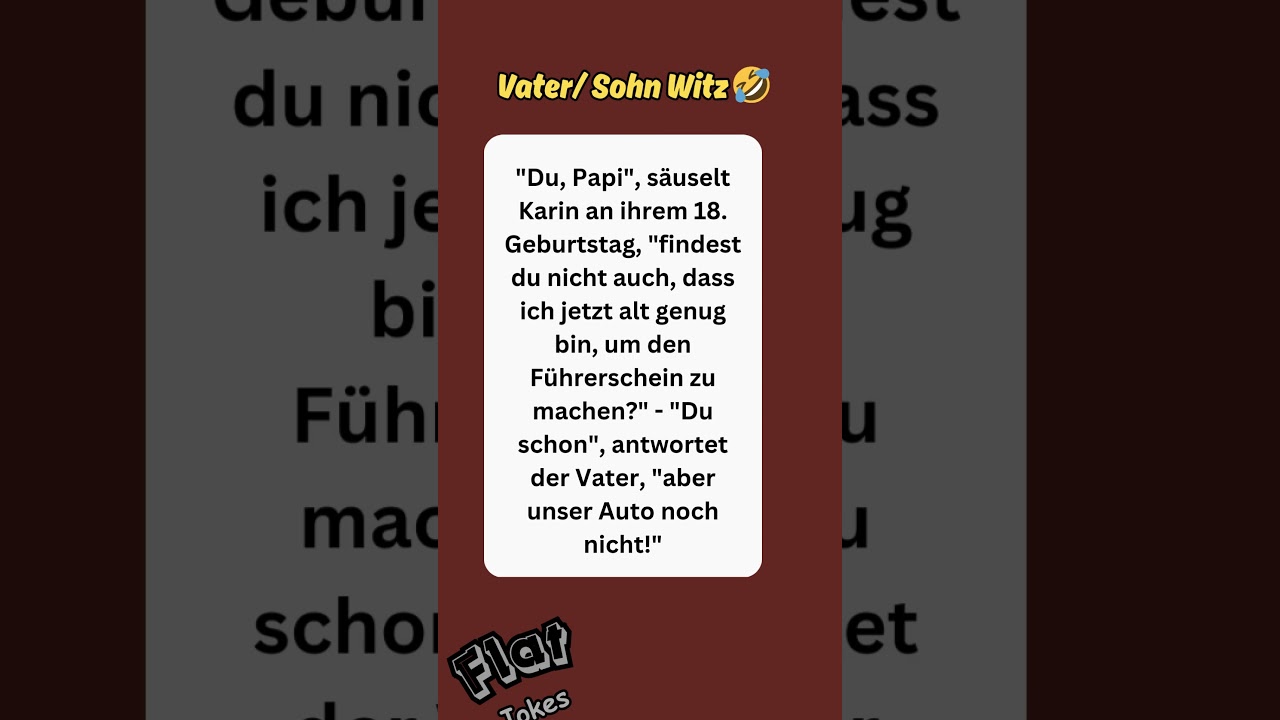 Karin will Führerschein machen 😂 