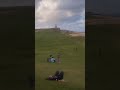 Davas visitando el Castillo San Felipe del Morro en Puerto Rico.