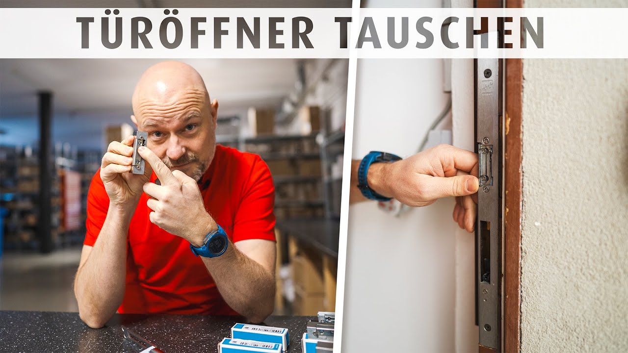 Elektrischer Türöffner mit Schließblech - 12V (DL6000P) ELRO