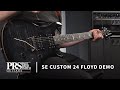 Электрогитара PRS SE CUSTOM 24 FLOYD Charcoal Burst 2023