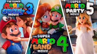 EVERYTHING About the NEXT 3 AMAZING MOVIES of SUPER MARIO BROS!