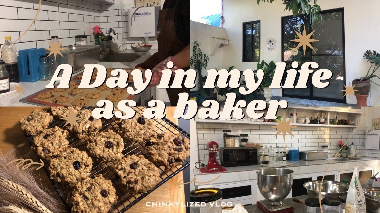 #10 A Day in my life as a baker | Quick Tour on my Baking Area ♥️ - YouTube
