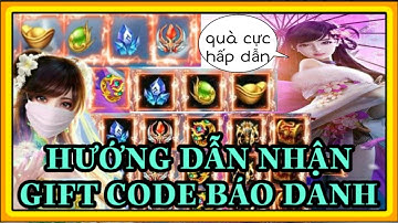 Tru Tiên H5 - Hướng dẫn nhận gift code báo danh