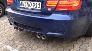 BMW E92 M3 with Acropovic Evolution first startup