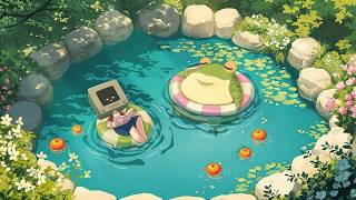 serene \u0026 dreamy lofi tunes 🍊 a perfect escape - Aesthetic Lofi