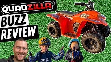 Quadzilla Buzz 50cc Quad Bike Review. Kids Quad Bike