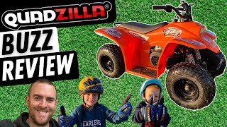 Quadzilla Buzz 50cc Quad Bike Review. Kids Quad Bike
