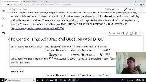 math560 M080pt2h generalizing quasi newton BFGS