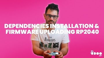 UDOO KEY - Dependencies installation & Firmware uploading RP2040