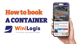 WiniLogis Tutorials: How to book a container?