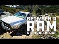 Between a Ram and a Hard Place: Power Wagon stuck on the way out of Snake Lake