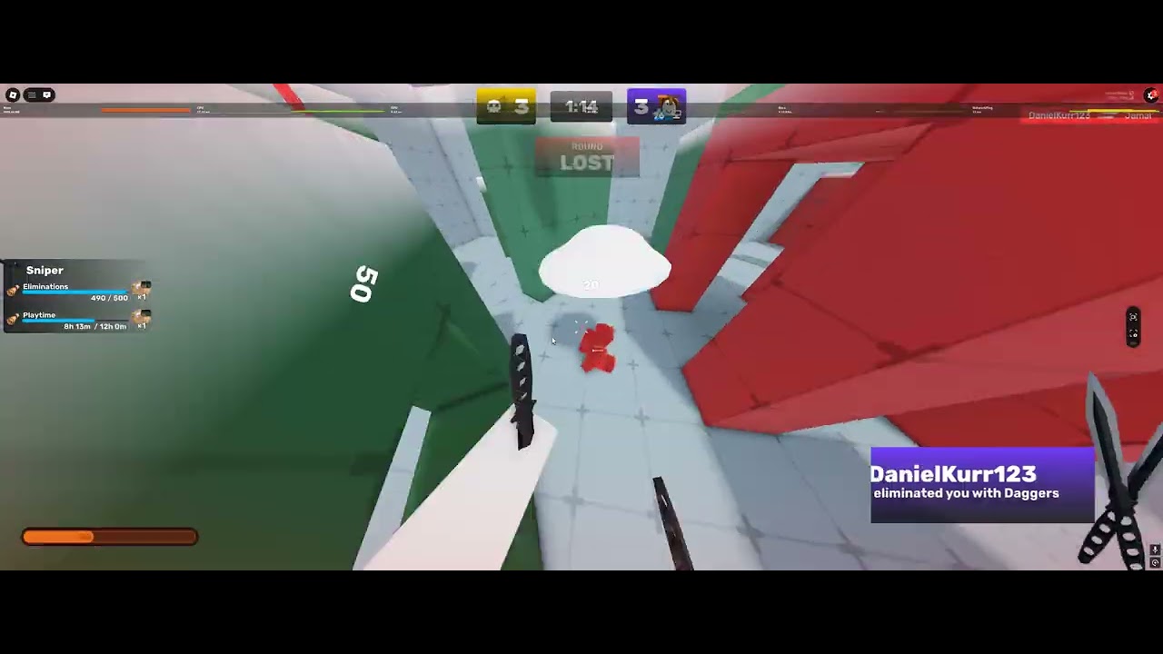 Defolt Rivals Dagers Daggers kid gets destroyed in Rivals - YouTube