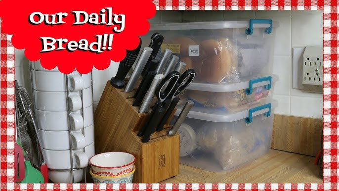 The Best Way To Store Bread  Tupperware Bread Smart Junior