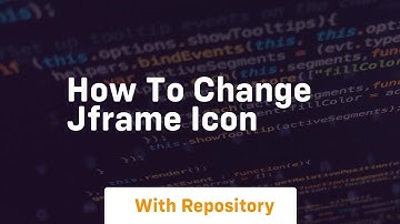 how to change jframe icon