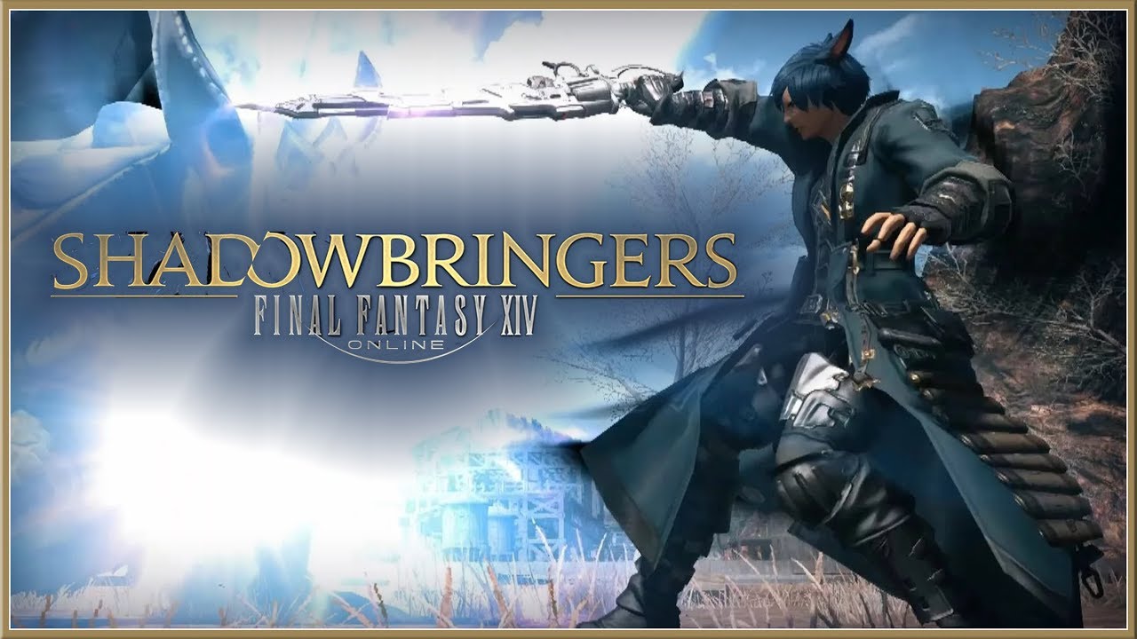 FINAL FANTASY XIV : Shadowbringers - NEW Gunbreaker Class Gameplay Reveal F...