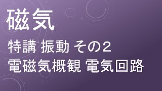 高校物理 磁気 特講 振動 その２