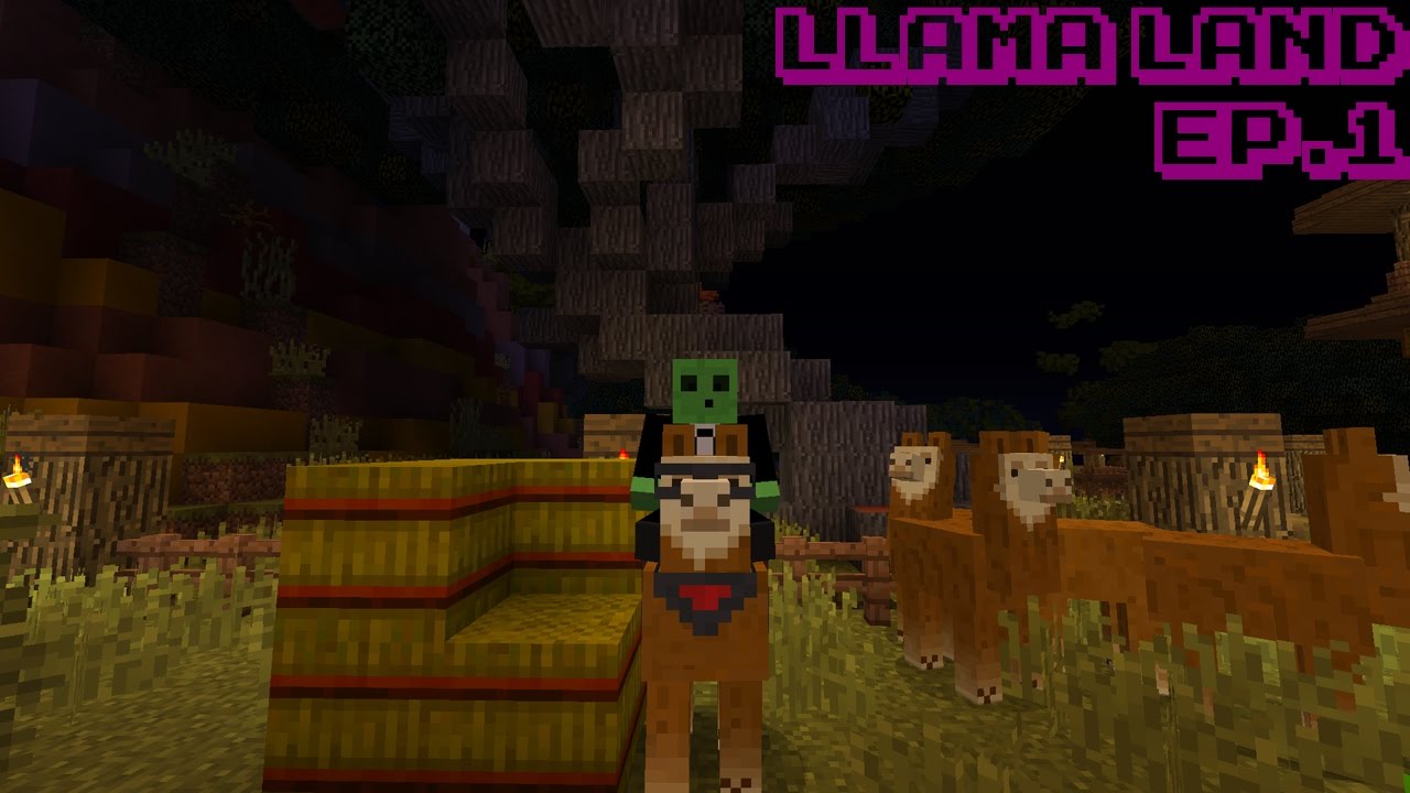Minecraft Llama Land - What Shall We Do!? (Llama Land Server 1.11 Ep.1 ...