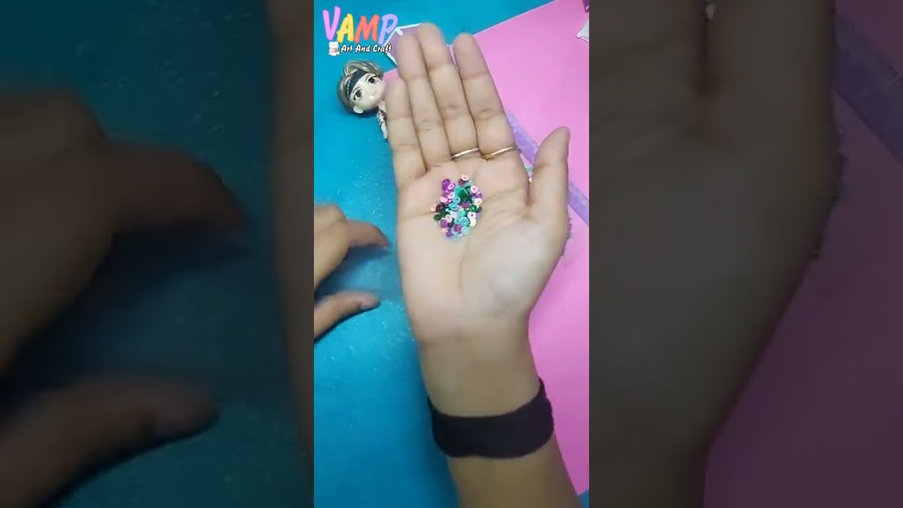 DIY- BTS/ MAKING BTS ARMY LOGO SCALE/ HOW TO MAKE SHAKER SCALE AT HOME 