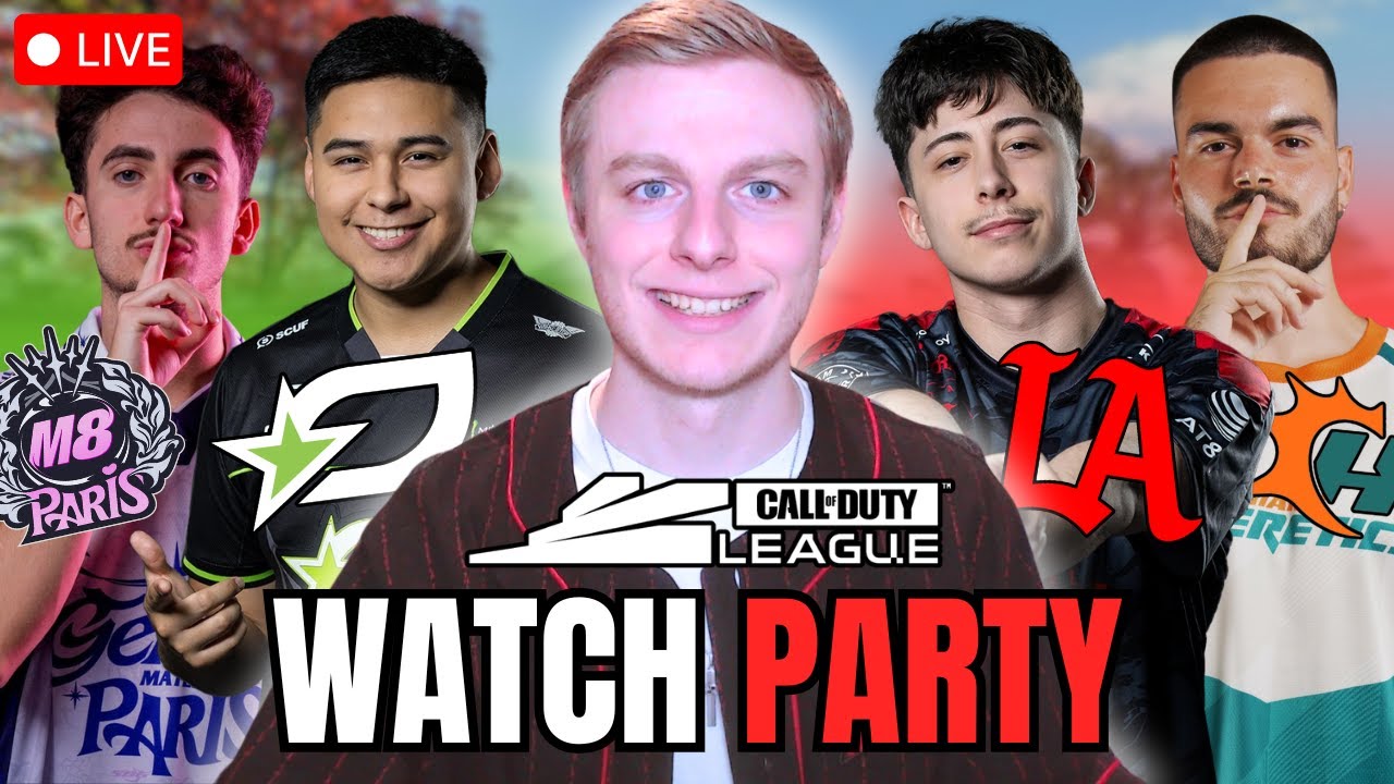 🔴OPTIC vs HERETICS | CDL WATCH PARTY