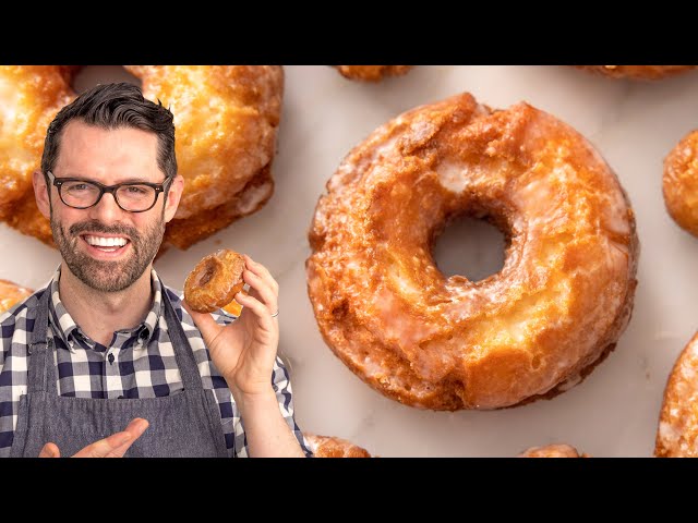 Glazed Buttermilk Donut Cake Recipe