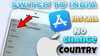 how to swich country in India Appstore | How to Change  Country On App Store Region - iPhone / iPad screenshot 4