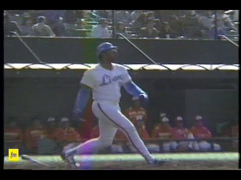 プロ野球ニュース　西武 vs 日ハム 1990　オープン戦