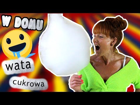 Jak zrobić WATĘ CUKROWĄ W DOMU ?!!