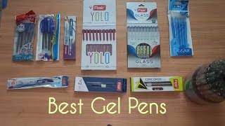 Best Gel Pens in India Under Rs. 20 | Review and Unboxing